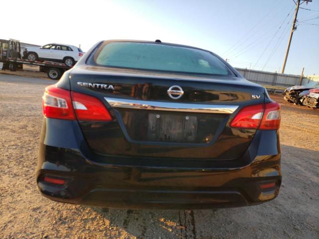 3N1AB7AP5JY303160 - 2018 NISSAN SENTRA S BLACK photo 6