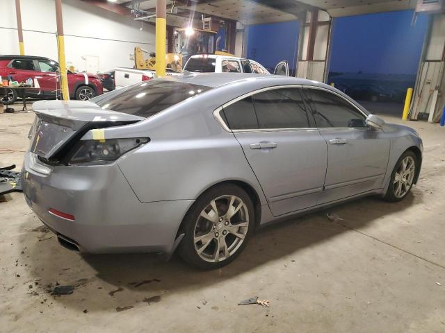 19UUA9F71CA000824 - 2012 ACURA TL GRAY photo 3