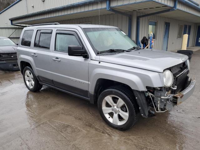 1C4NJRFB6ED734982 - 2014 JEEP PATRIOT LATITUDE SILVER photo 4