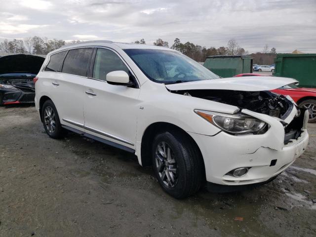 5N1AL0MM5EC515988 - 2014 INFINITI QX60 WHITE photo 4