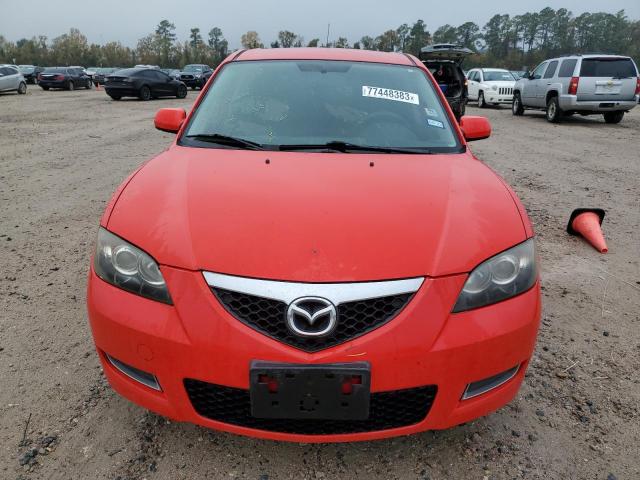 JM1BK32F271693874 - 2007 MAZDA 3 I RED photo 5