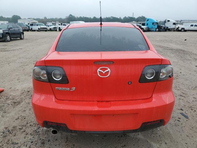 JM1BK32F271693874 - 2007 MAZDA 3 I RED photo 6