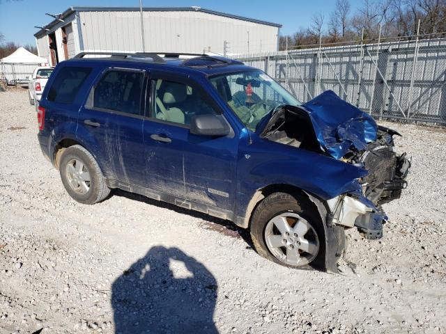 1FMCU03148KE76155 - 2008 FORD ESCAPE XLT BLUE photo 4