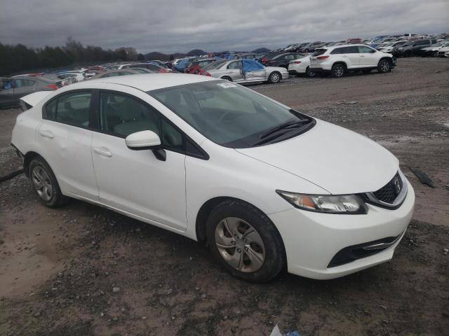 19XFB2F52EE056541 - 2014 HONDA CIVIC LX WHITE photo 4