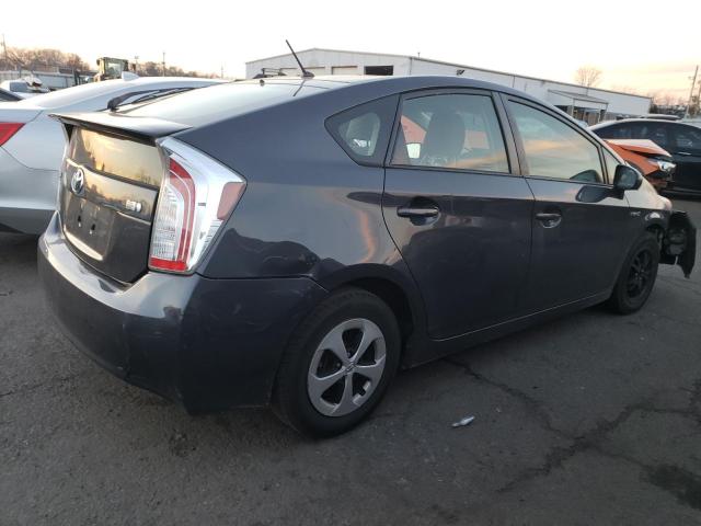 JTDKN3DU7D1698261 - 2013 TOYOTA PRIUS GRAY photo 3