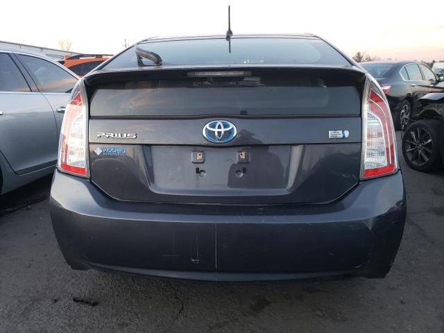 JTDKN3DU7D1698261 - 2013 TOYOTA PRIUS GRAY photo 6