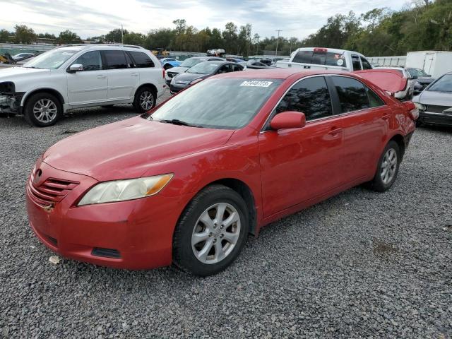 4T1BE46K27U102232 - 2007 TOYOTA CAMRY CE RED photo 1