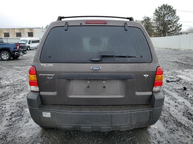 1FMCU93126KC87375 - 2006 FORD ESCAPE XLT RED photo 6