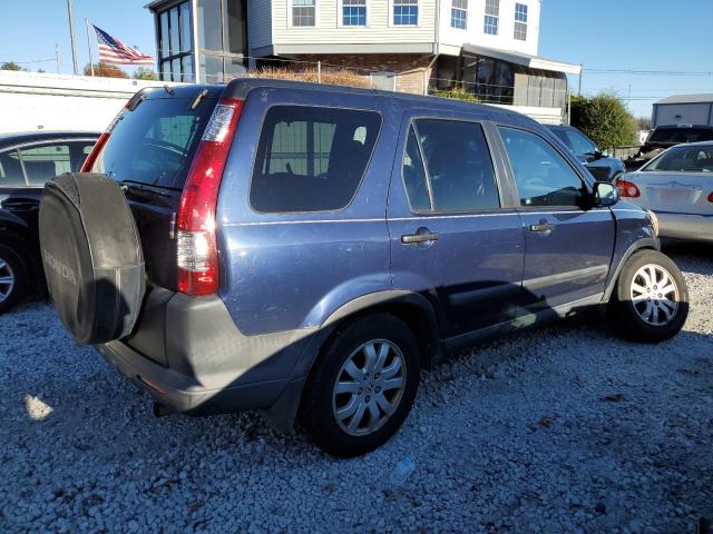 SHSRD788X6U438199 - 2006 HONDA CR-V EX BLUE photo 3