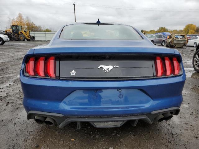 1FA6P8TH2N5111963 - 2022 FORD MUSTANG BLUE photo 6