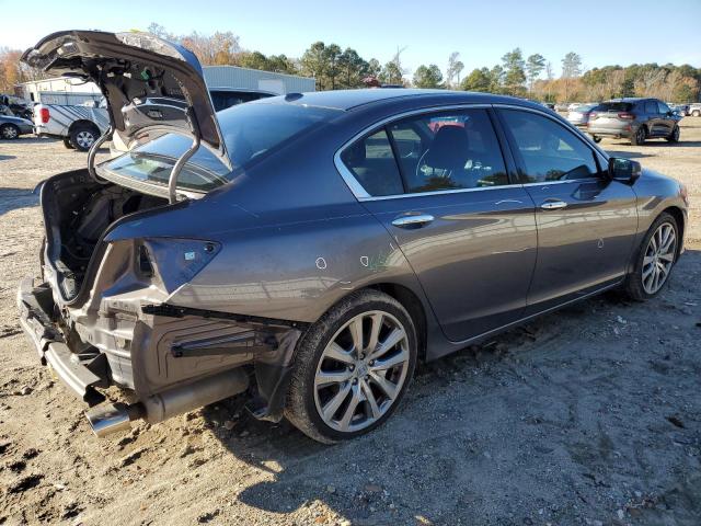 1HGCR3F8XEA015755 - 2014 HONDA ACCORD EXL GRAY photo 3