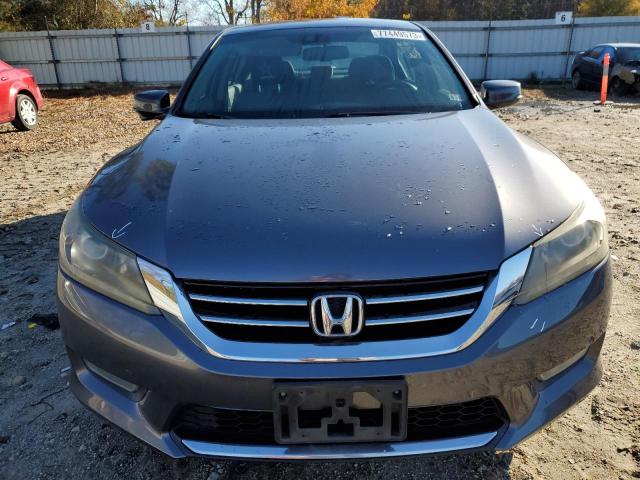 1HGCR3F8XEA015755 - 2014 HONDA ACCORD EXL GRAY photo 5