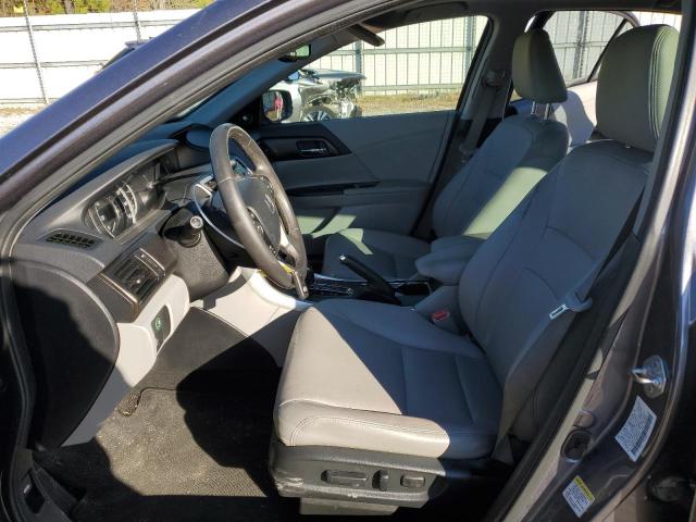 1HGCR3F8XEA015755 - 2014 HONDA ACCORD EXL GRAY photo 7