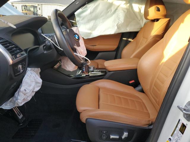 5UXTY9C08M9G87947 - 2021 BMW X3 XDRIVEM40I WHITE photo 7
