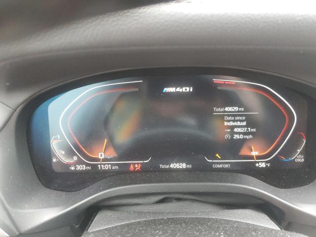 5UXTY9C08M9G87947 - 2021 BMW X3 XDRIVEM40I WHITE photo 9