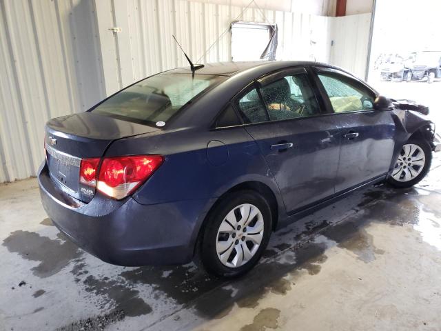 1G1PA5SH9E7465198 - 2014 CHEVROLET CRUZE LS BLUE photo 3