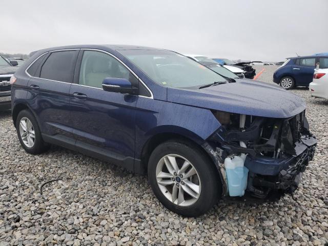 2FMPK4J87GBB17146 - 2016 FORD EDGE SEL BLUE photo 4