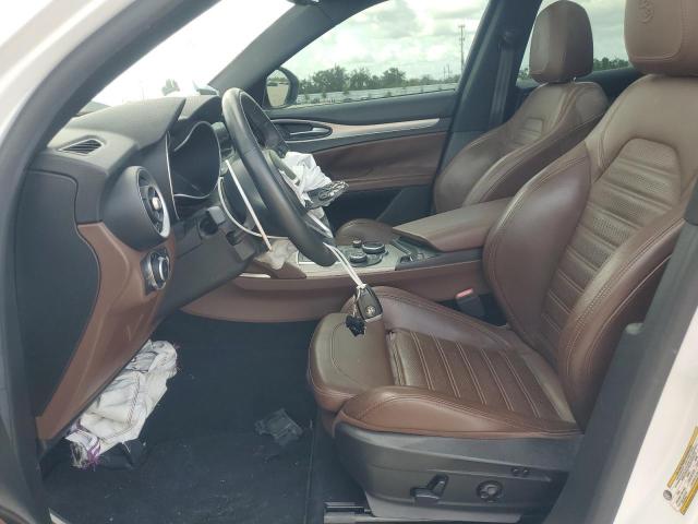 ZASPAKBN4K7C50293 - 2019 ALFA ROMEO STELVIO TI WHITE photo 7