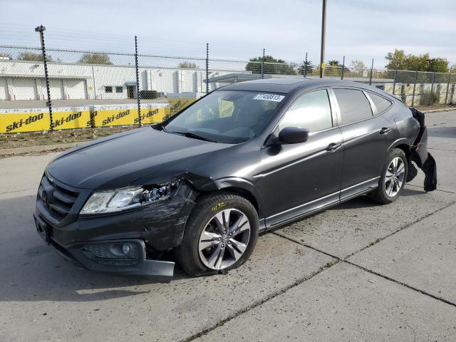 5J6TF1H56DL001797 - 2013 HONDA CROSSTOUR EXL GRAY photo 1