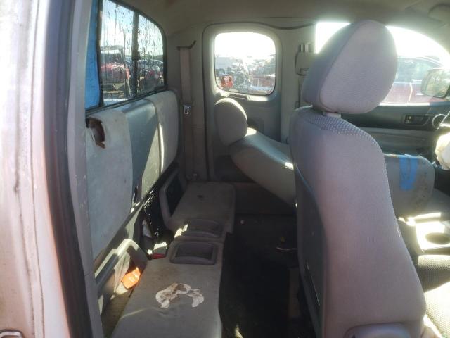5TETX22N16Z249266 - 2006 TOYOTA TACOMA ACCESS CAB WHITE photo 10