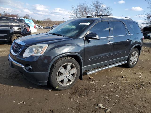 1GKLRNED6AJ138332 - 2010 GMC ACADIA SLT-2 BLACK photo 1