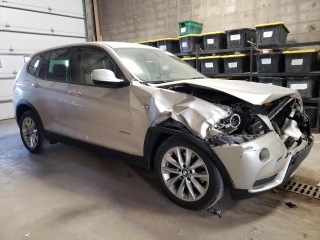 5UXWX9C56D0D08900 - 2013 BMW X3 XDRIVE28I BEIGE photo 4