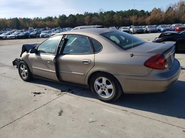 1FAHP56S22A250329 - 2002 FORD TAURUS SEL GOLD photo 2