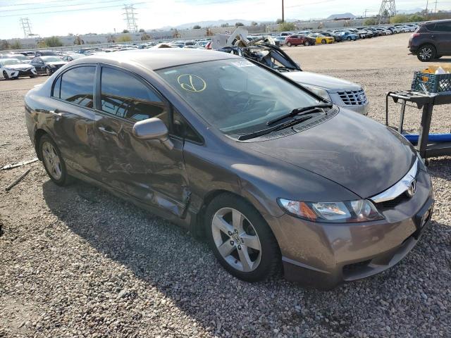 2HGFA1F67AH526634 - 2010 HONDA CIVIC LX-S BROWN photo 4