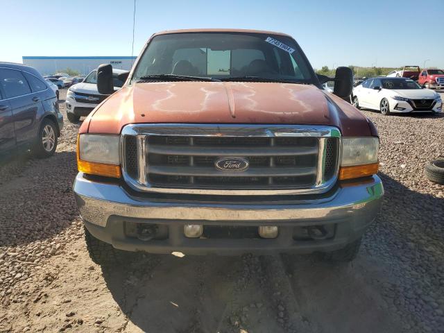 1FTNW21S81EA34207 - 2001 FORD F250 SUPER DUTY ORANGE photo 5