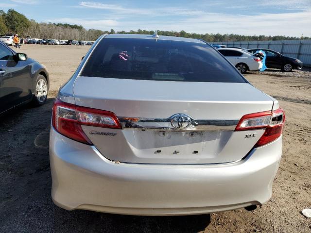 4T1BF1FK4CU567293 - 2012 TOYOTA CAMRY BASE SILVER photo 6