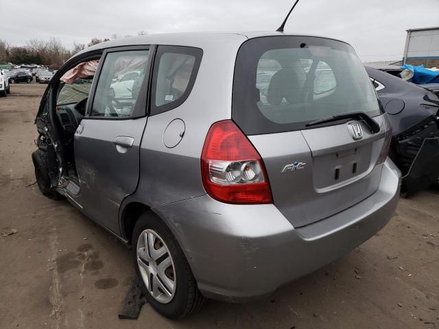 JHMGD38467S022903 - 2007 HONDA FIT SILVER photo 2