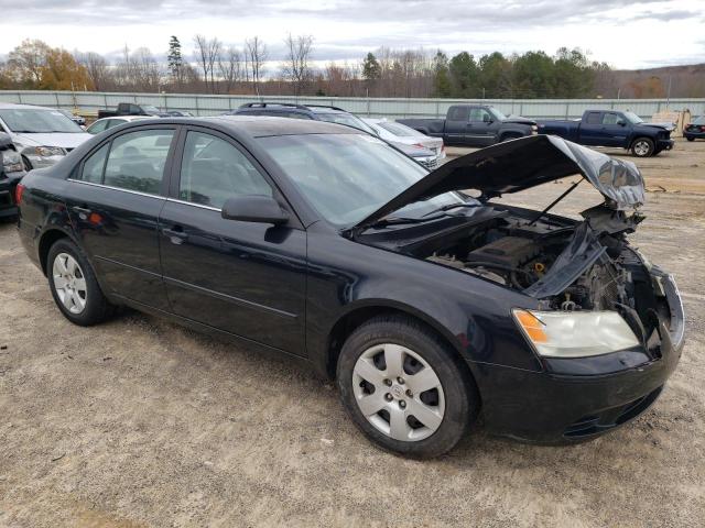 5NPET46C89H459878 - 2009 HYUNDAI SONATA GLS BLACK photo 4