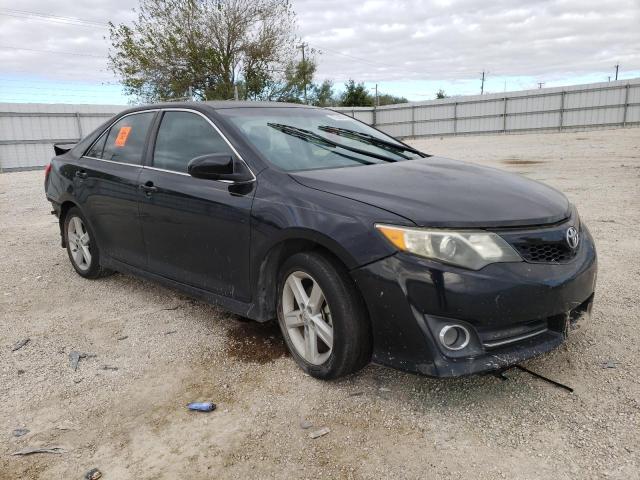 4T1BF1FK5DU700001 - 2013 TOYOTA CAMRY L BLACK photo 4