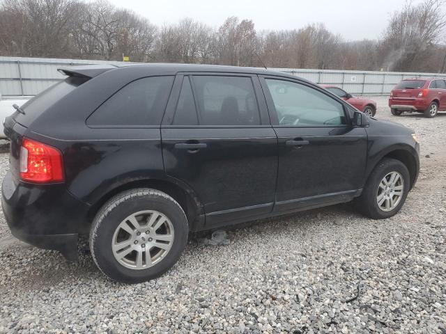 2FMDK3GC4BBB50929 - 2011 FORD EDGE SE BLACK photo 3