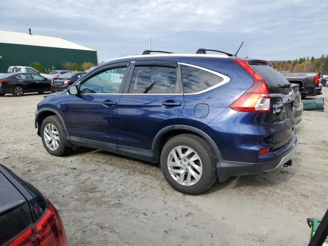 5J6RM4H54GL028292 - 2016 HONDA CR-V EX BLUE photo 2