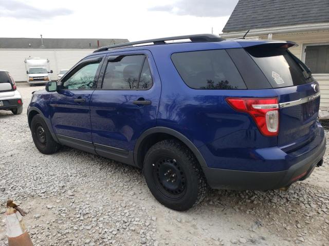 1FM5K8B8XDGA16944 - 2013 FORD EXPLORER BLUE photo 2