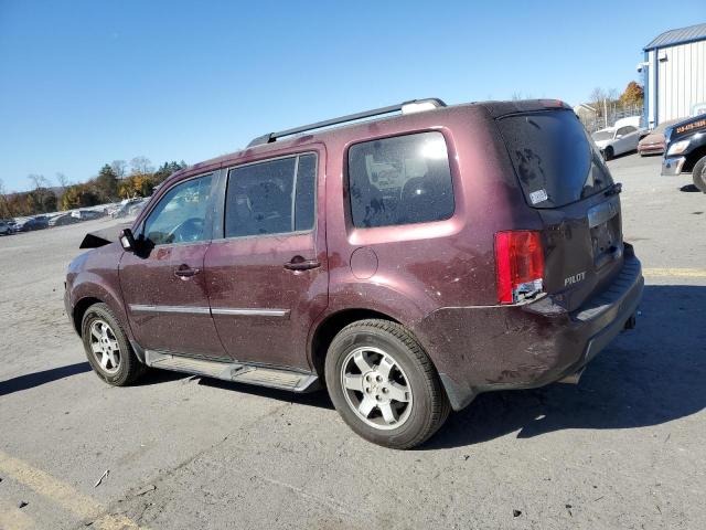 5FNYF4H97BB050927 - 2011 HONDA PILOT TOURING MAROON photo 2