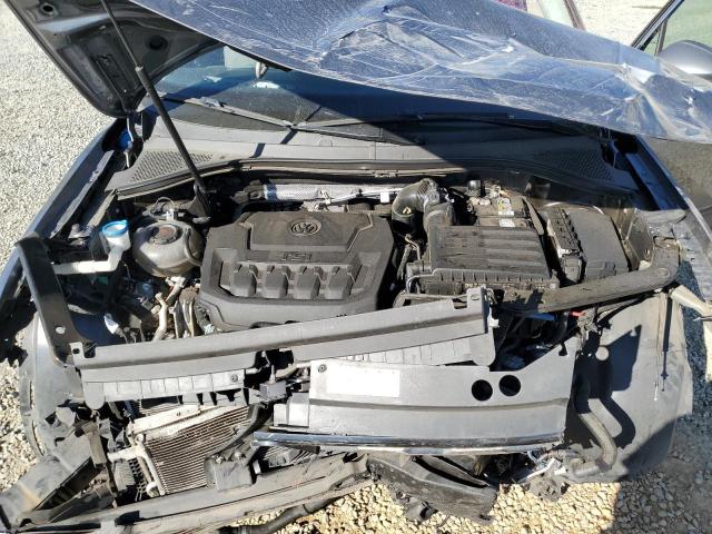 3VV3B7AX8KM099843 - 2019 VOLKSWAGEN TIGUAN SE GRAY photo 12