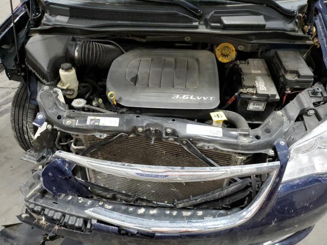 2C4RC1BG1ER160514 - 2014 CHRYSLER TOWN & COU TOURING BLUE photo 12