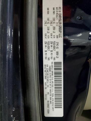 2C4RC1BG1ER160514 - 2014 CHRYSLER TOWN & COU TOURING BLUE photo 14