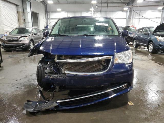 2C4RC1BG1ER160514 - 2014 CHRYSLER TOWN & COU TOURING BLUE photo 5