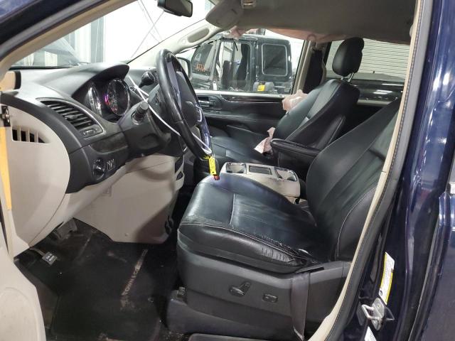 2C4RC1BG1ER160514 - 2014 CHRYSLER TOWN & COU TOURING BLUE photo 7