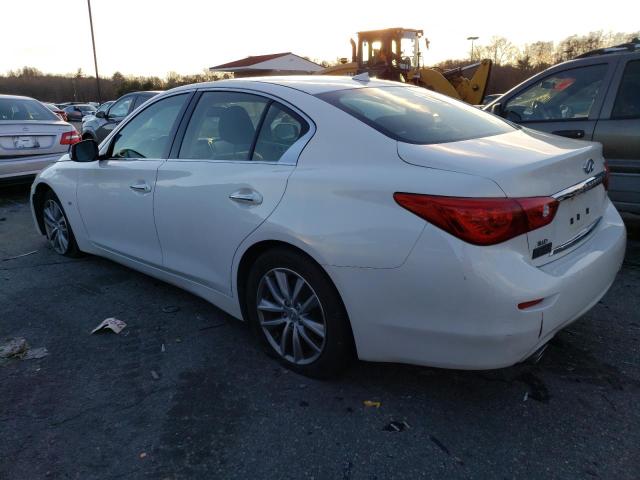 JN1BV7AR1EM705277 - 2014 INFINITI Q50 BASE SILVER photo 2