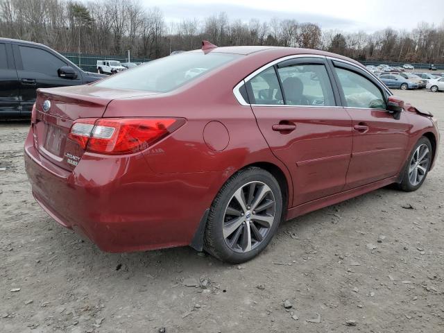 4S3BNAN60G3058101 - 2016 SUBARU LEGACY 2.5I LIMITED RED photo 3