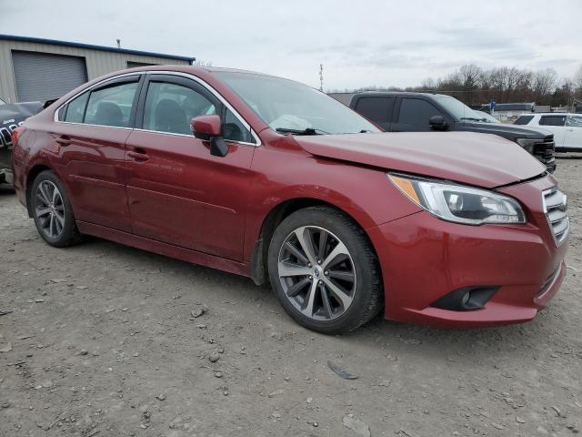 4S3BNAN60G3058101 - 2016 SUBARU LEGACY 2.5I LIMITED RED photo 4