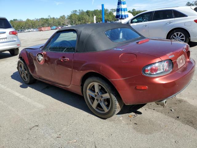 JM1NC25F780149782 - 2008 MAZDA MX-5 MIATA BURGUNDY photo 2