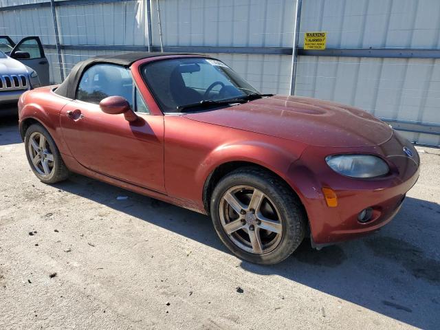 JM1NC25F780149782 - 2008 MAZDA MX-5 MIATA BURGUNDY photo 4