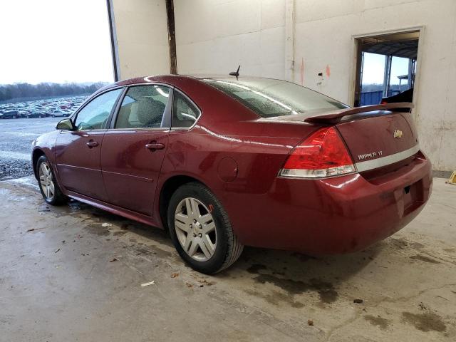 2G1WB5EK9B1226971 - 2011 CHEVROLET IMPALA LT RED photo 2