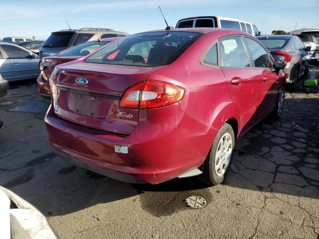 3FADP4BJ8BM177685 - 2011 FORD FIESTA SE RED photo 3