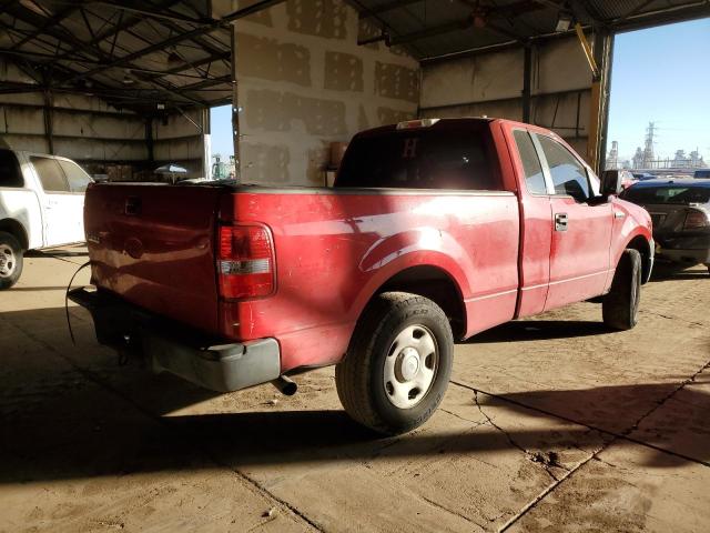 1FTRF12208KB82597 - 2008 FORD F150 RED photo 3